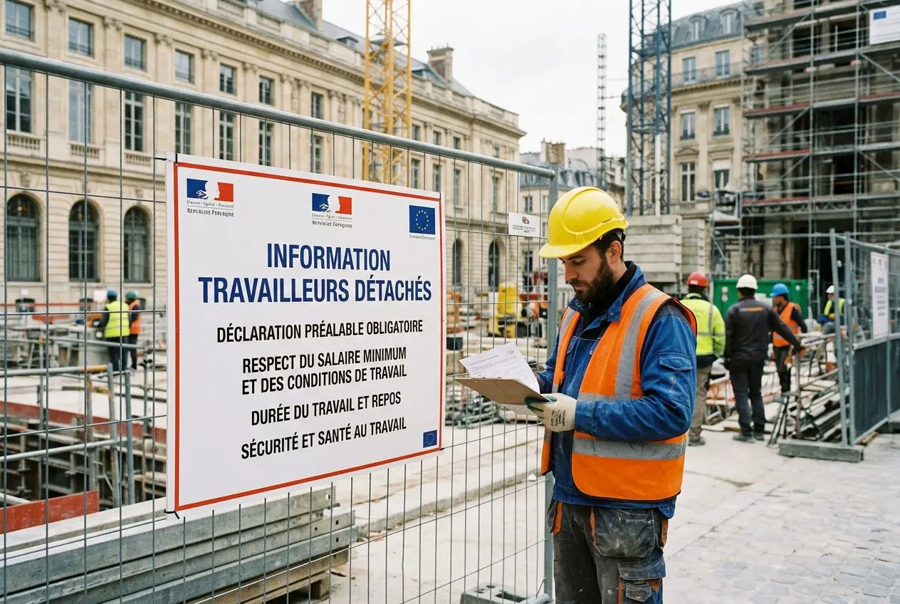 Cadre légal du détachement en France