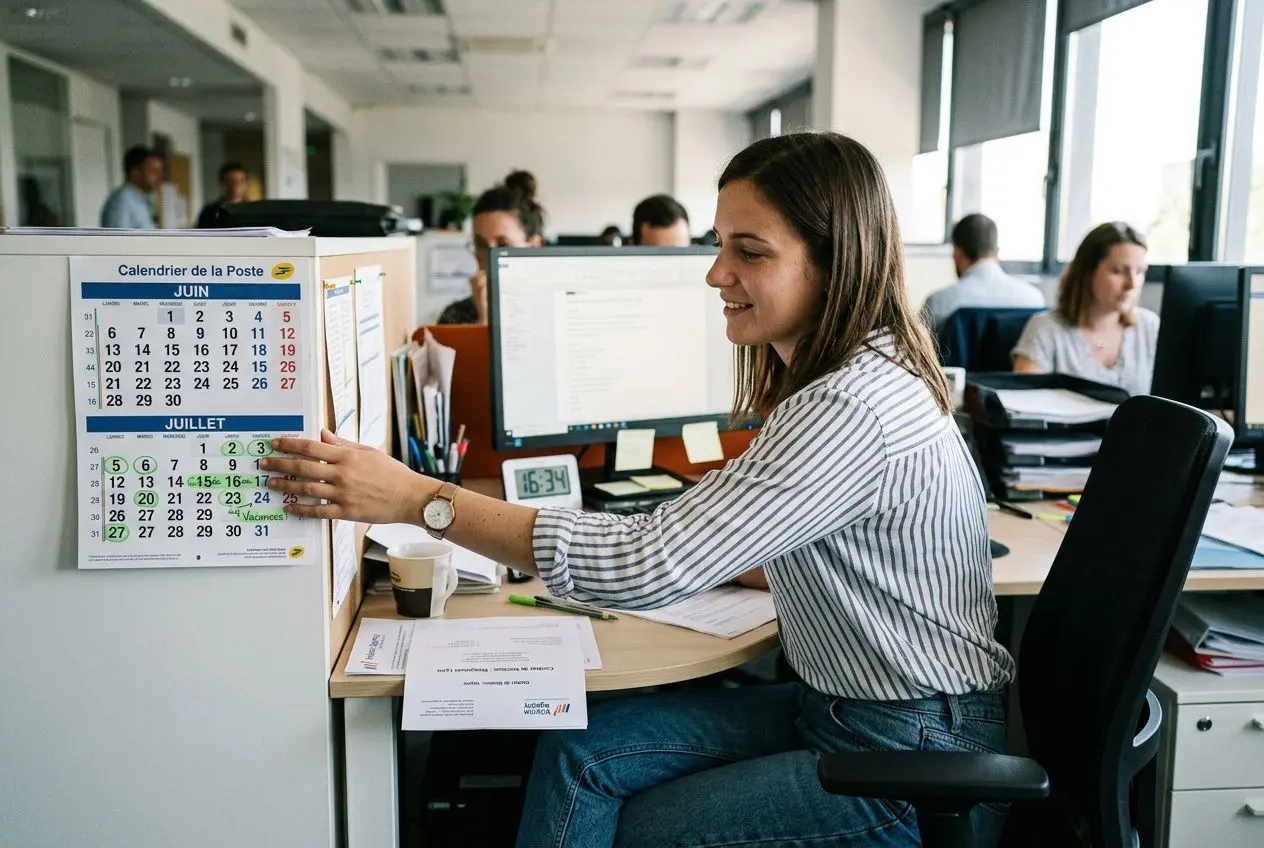 Calendrier des congés payés pour salarié intérimaire